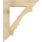 Ekena Millwork Balboa Traditional Rough Sawn Bracket w/ Offset Brace, Douglas Fir, 8"W x 34"D x 40"H BKT0806X34X40BOA01RDF - alternate 3